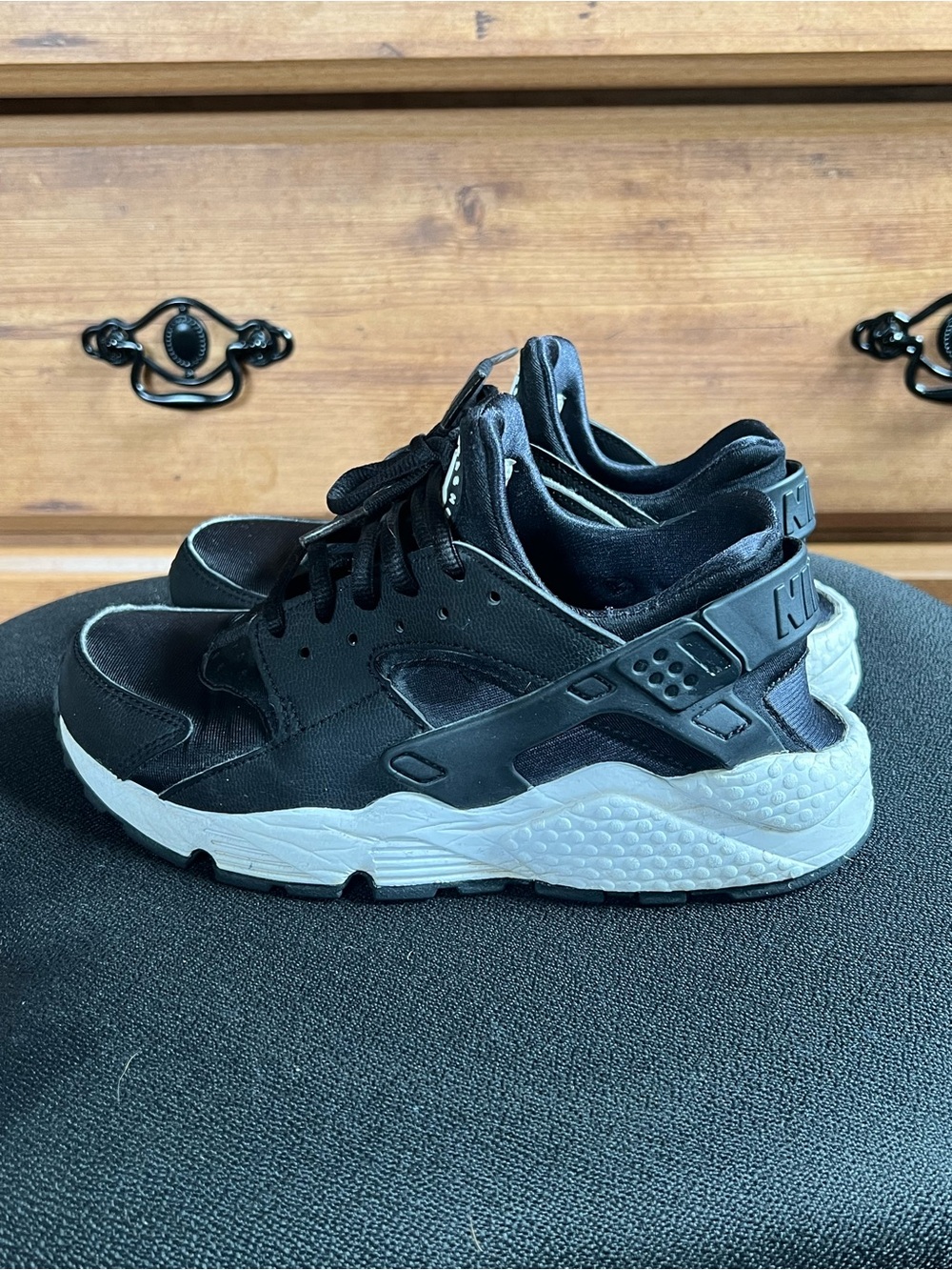 Air Huarache Nike Black & White Sneakers